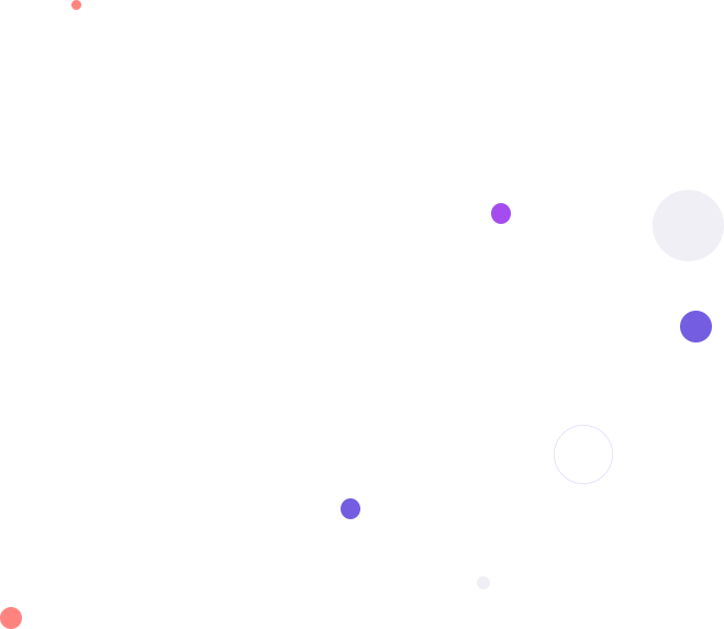 White background on Forexive website with multiple scattered purple dots rotating in a circle.